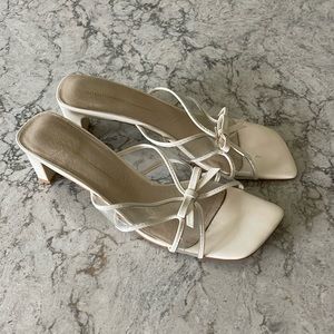 Intentionally blank kitten heels